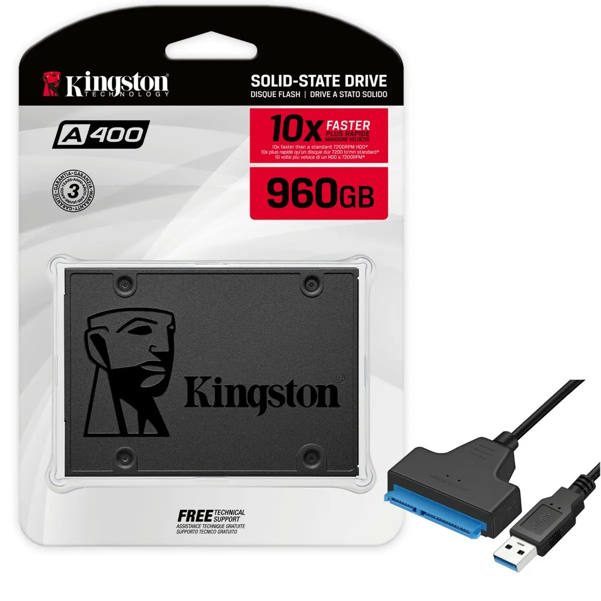 Kingston Sata Ssd Drive - A400